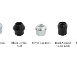 M12 x 1.5 68mm Stud Conversion Kit for Seat Inc Nuts Black 