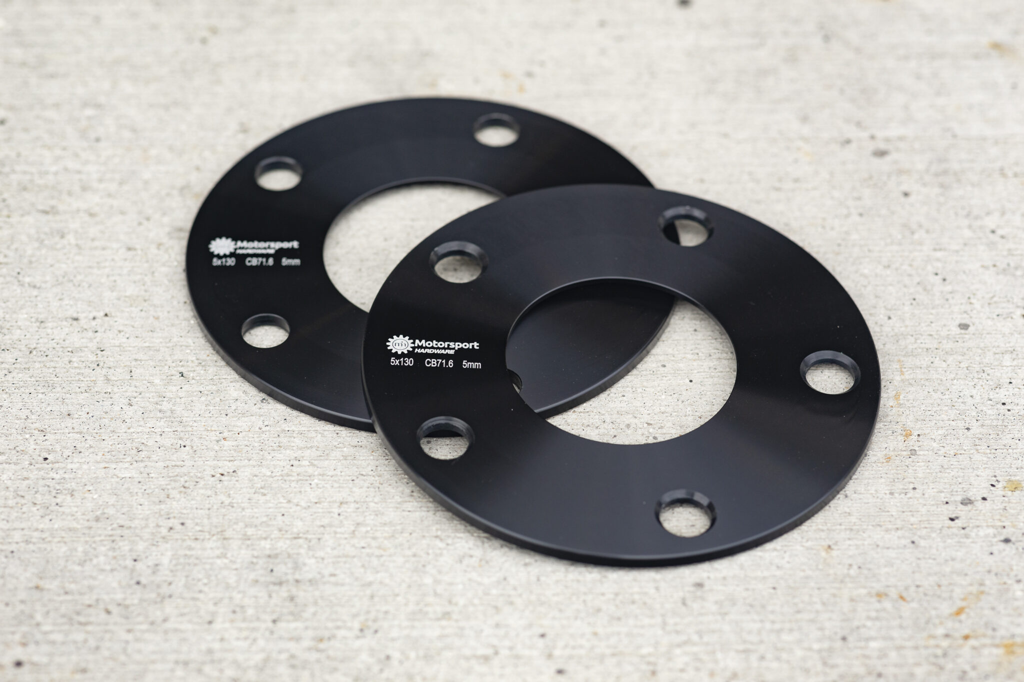 5mm Porsche Spacers Motorsport Hardware